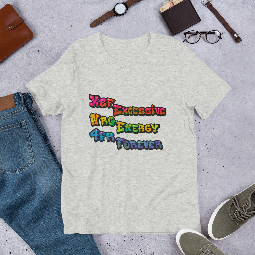 XSF_NRG_4FR - Graffiti Style T-Shirt - Image 4