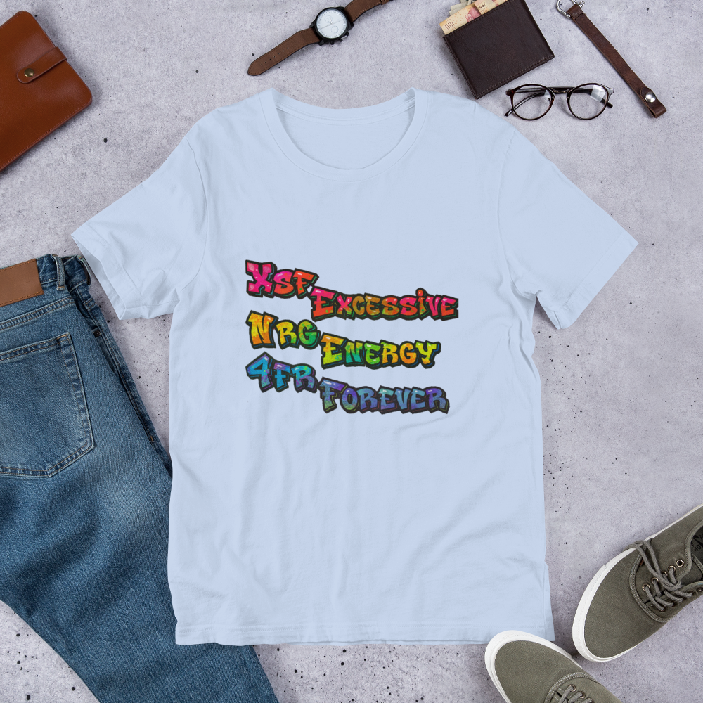XSF_NRG_4FR - Graffiti Style T-Shirt - Image 5