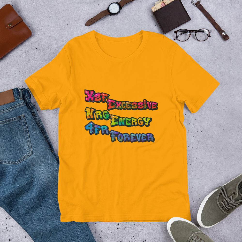 XSF_NRG_4FR - Graffiti Style T-Shirt - Image 2