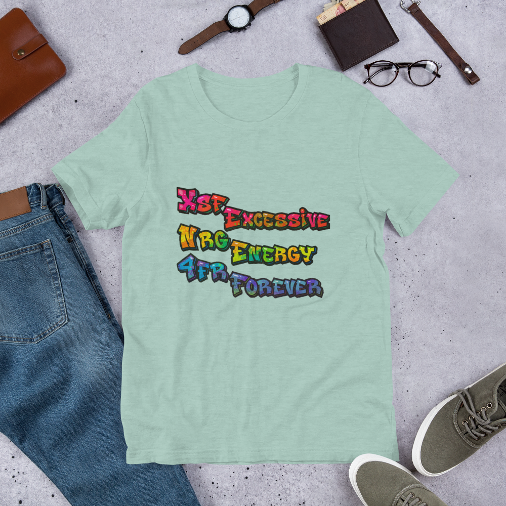 XSF_NRG_4FR - Graffiti Style T-Shirt - Image 3