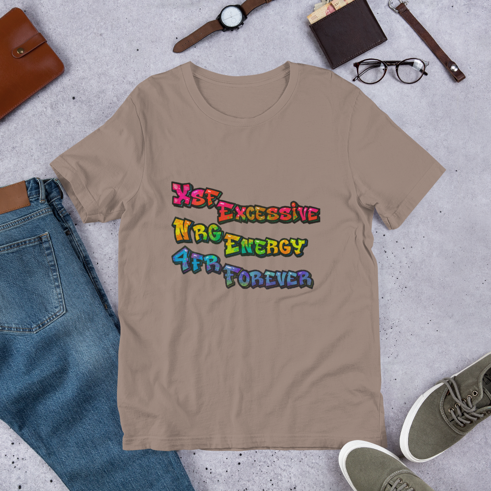 XSF_NRG_4FR - Graffiti Style T-Shirt